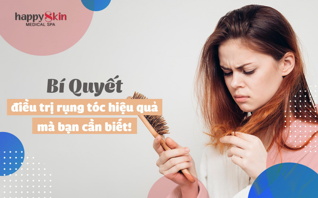 Bí quyết điều trị rụng tóc hiệu quả mà bạn nên biết!